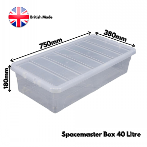 Spacemaster Storage Box & Lid Size 11 (40 Litre)